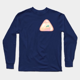 Peach Onigiri Long Sleeve T-Shirt